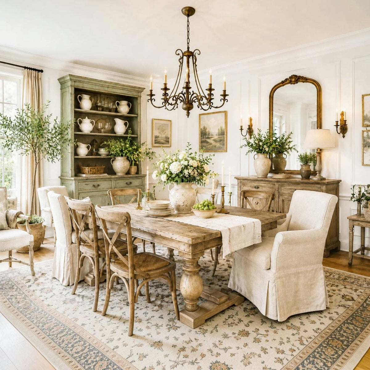 Ideas for Decorating a French Country Dining Space