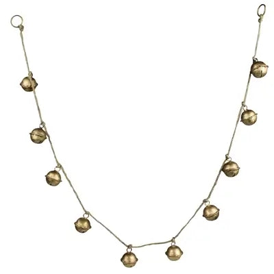 Antique Brass Bells Garland