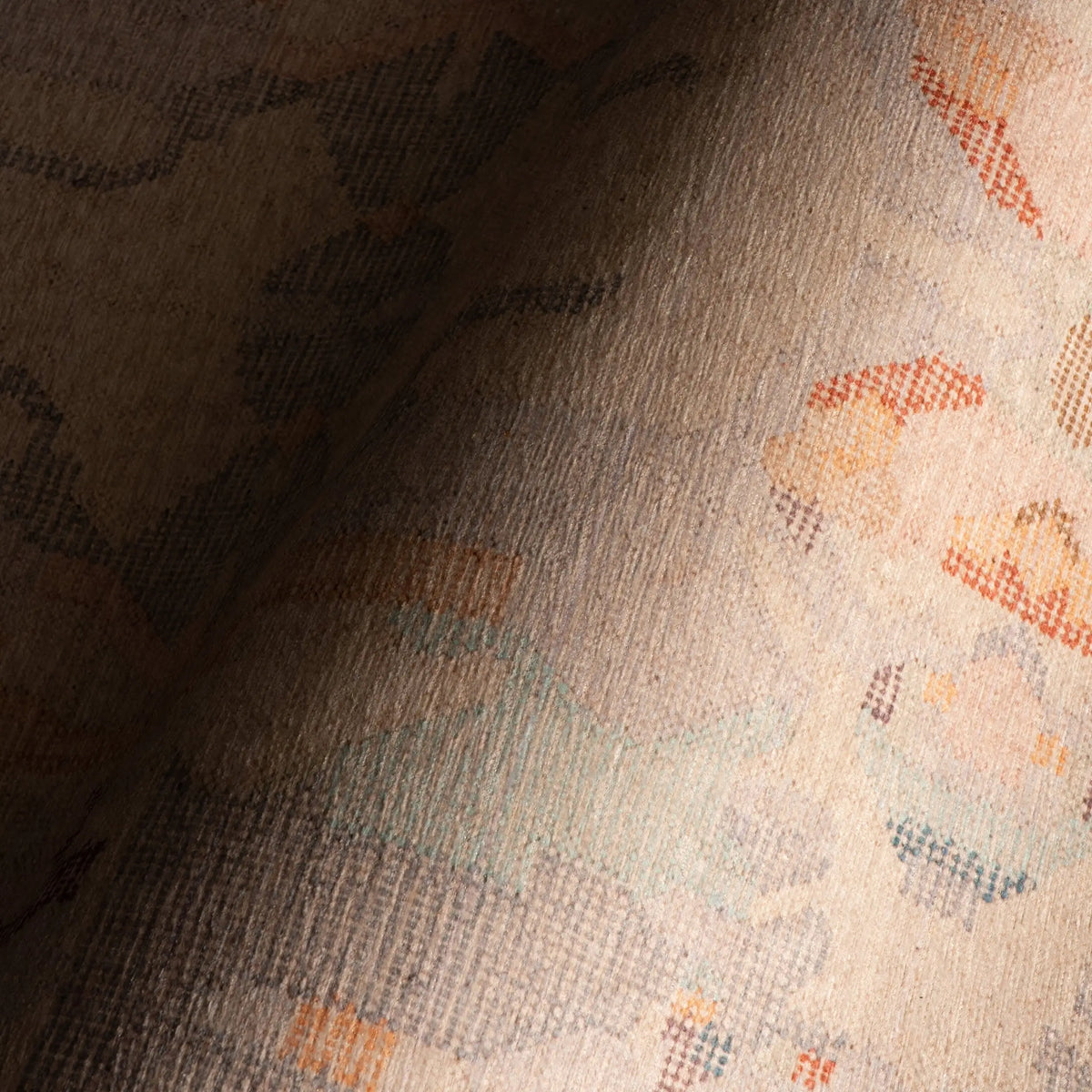 Bize Transitional Abstract Washable Rug