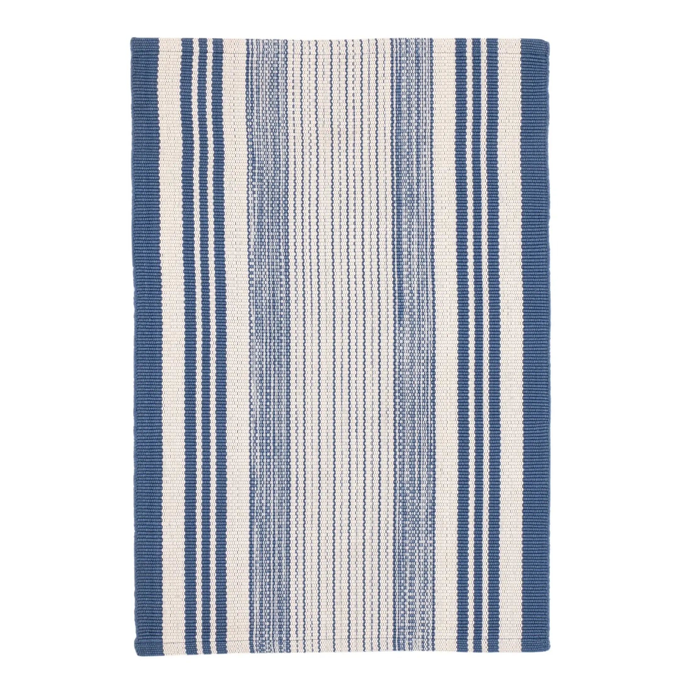 Dash & Albert Quincy Stripe Handwoven Indoor/Outdoor Rug