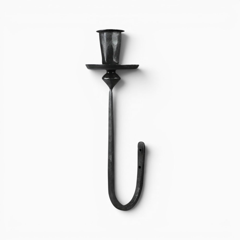 Black Forged Wall Sconce