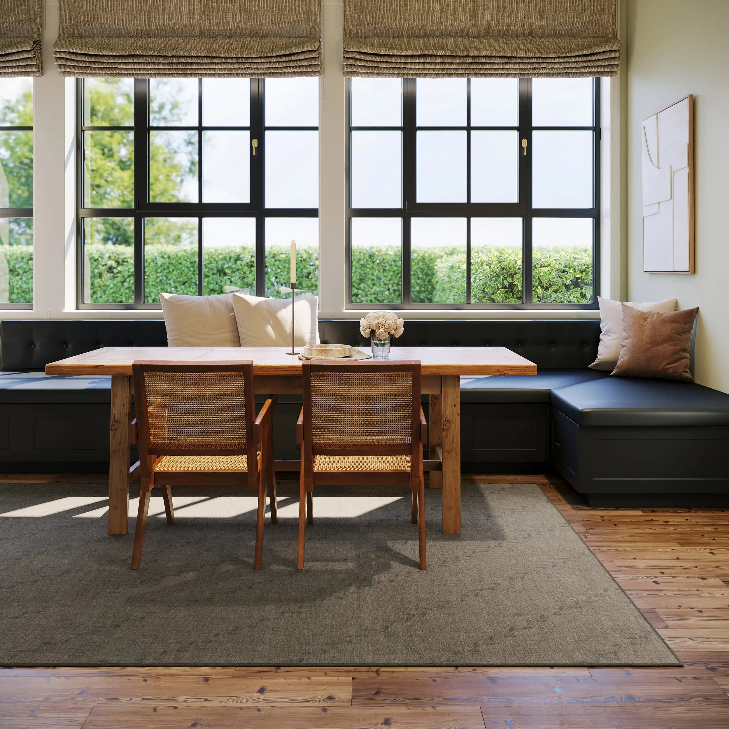 Ivy Soft Floral Machine Washable Rug