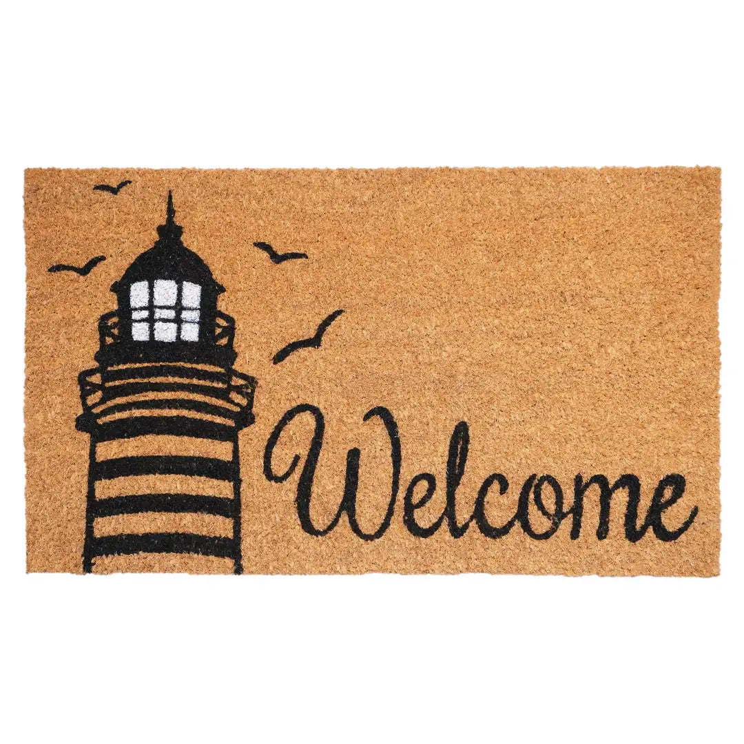 Lighthouse Welcome Doormat