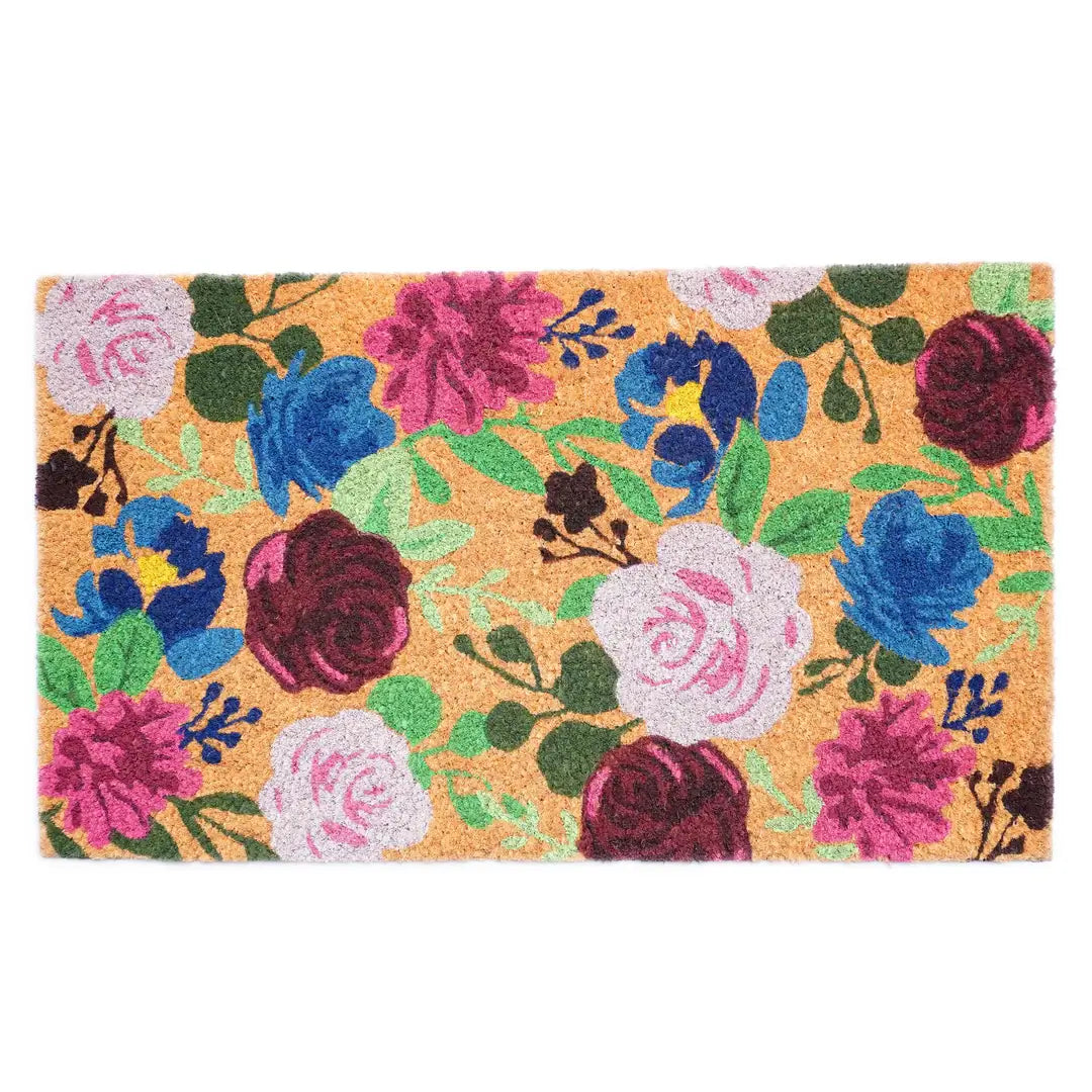 Boho Flowers Doormat