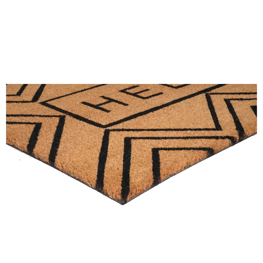 Chevron Hello Doormat