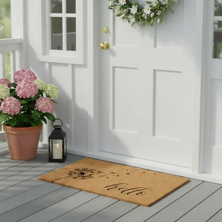 Dandelion Doormat