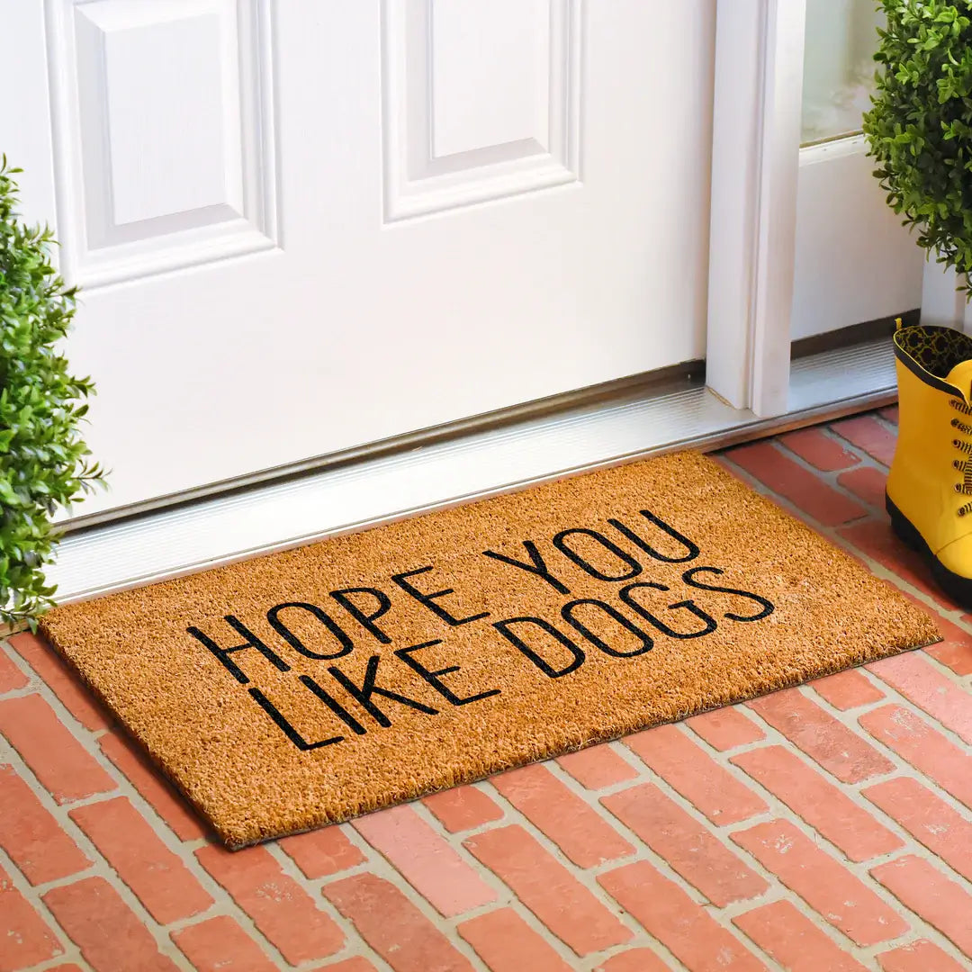 Hope You Like Dogs Doormat