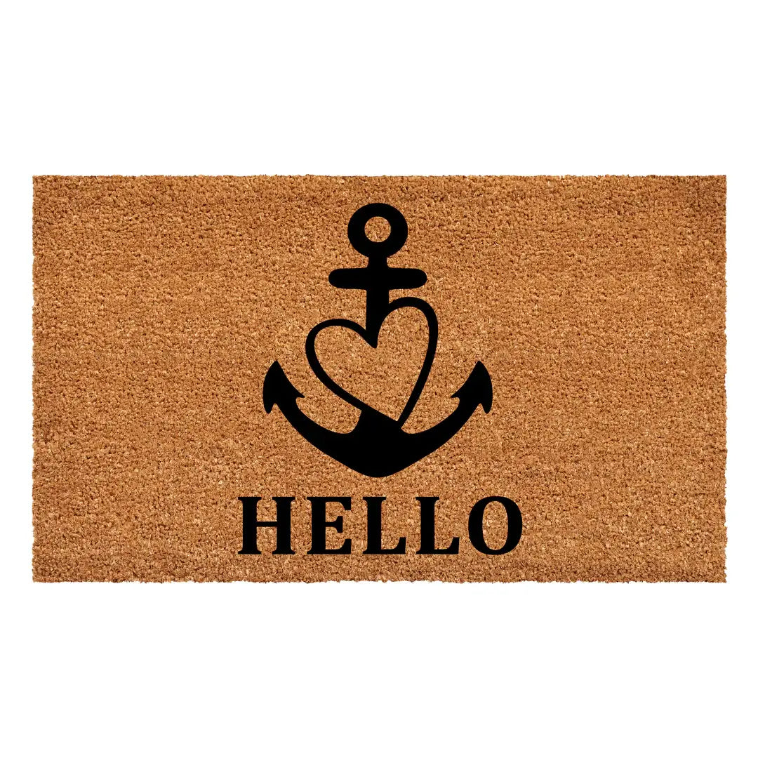 Anchor Hello Doormat