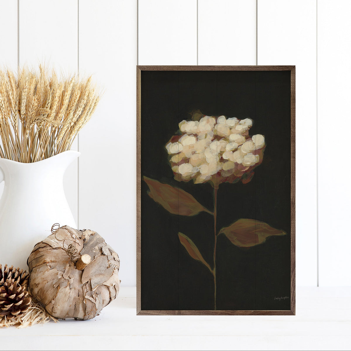 Fade Into Fall Wood Framed Print