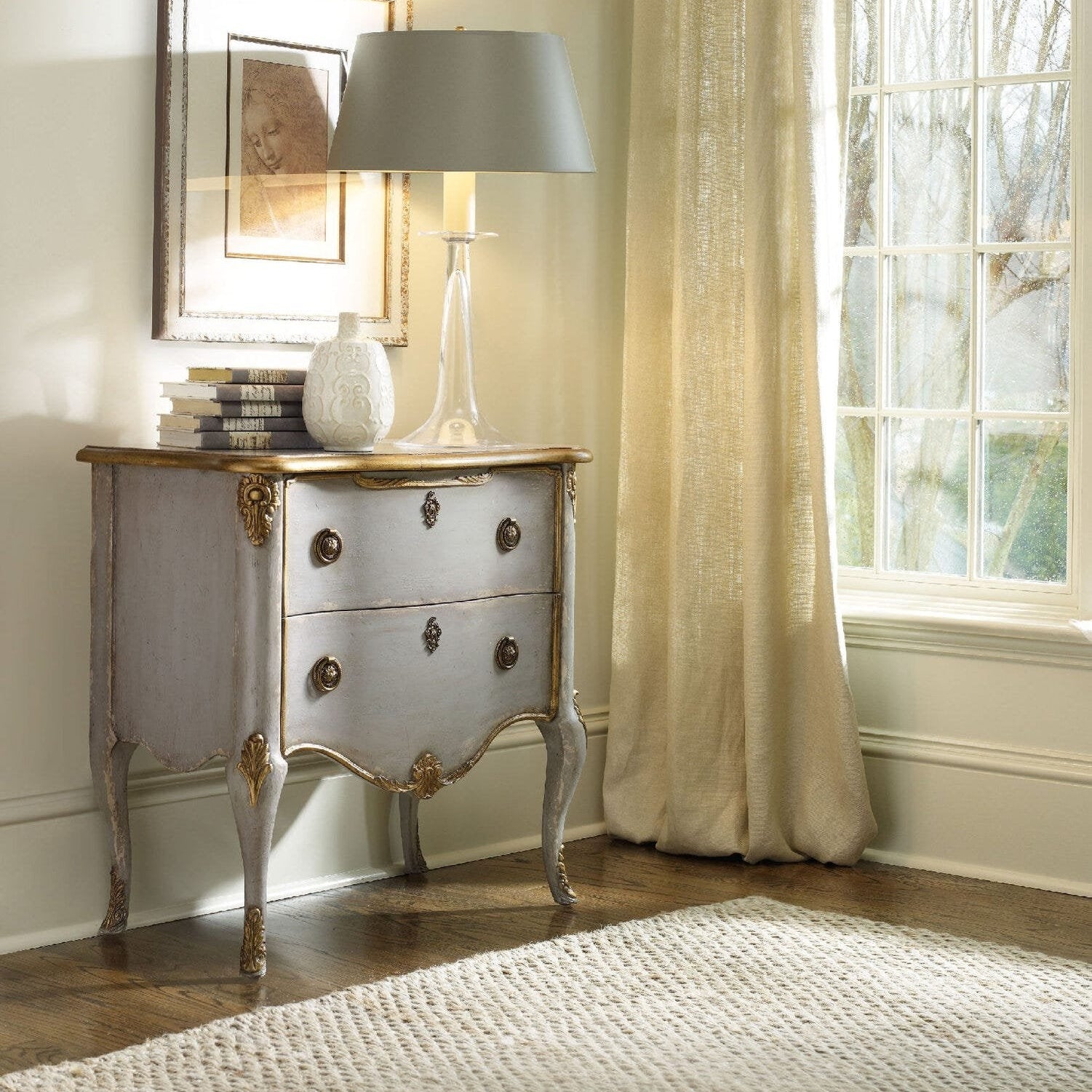 French Two Drawer Chest