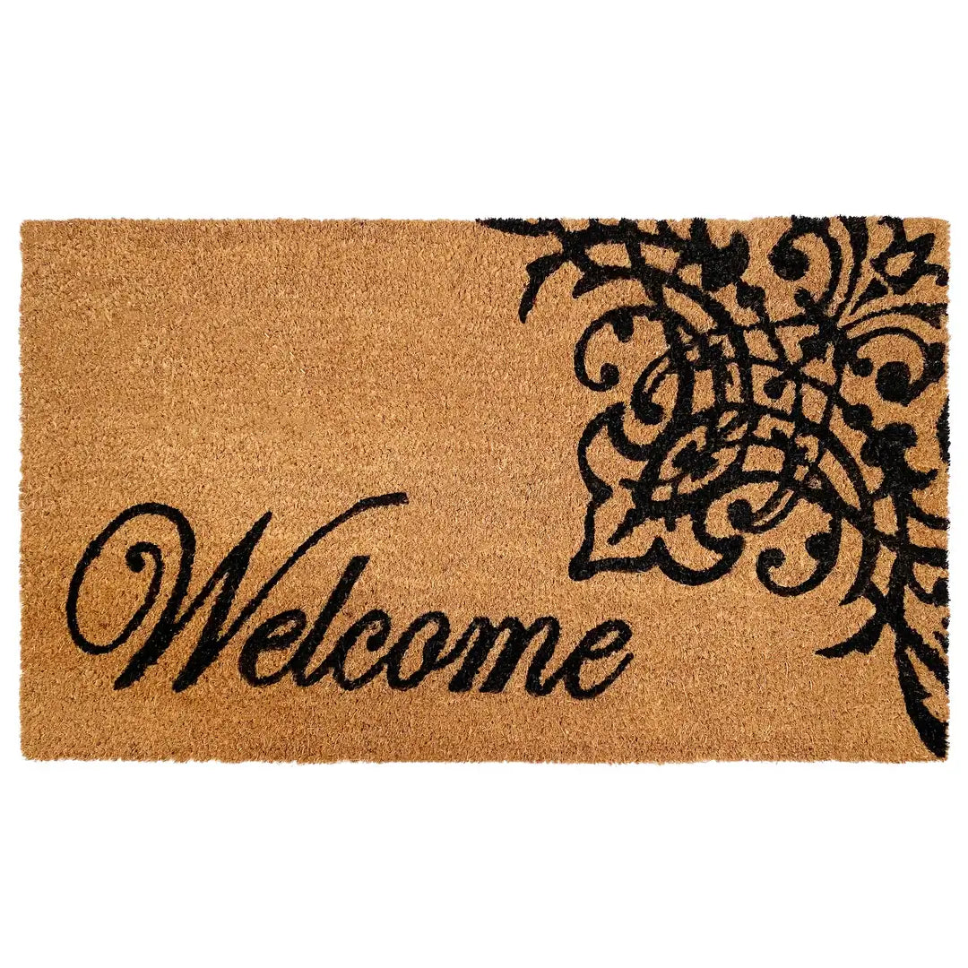 Scroll Welcome Doormat