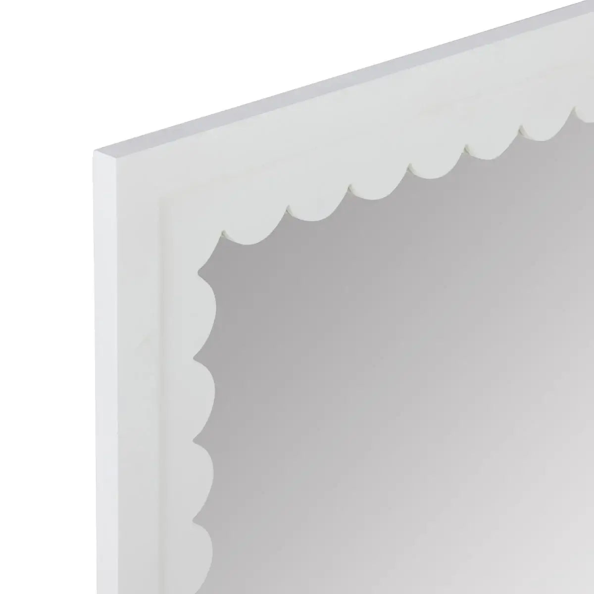 Gigi White Wall Mirror