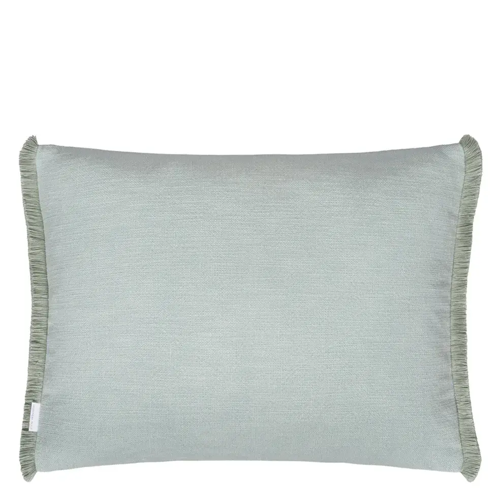 Isabella Embroidered Linen Decorative Pillow