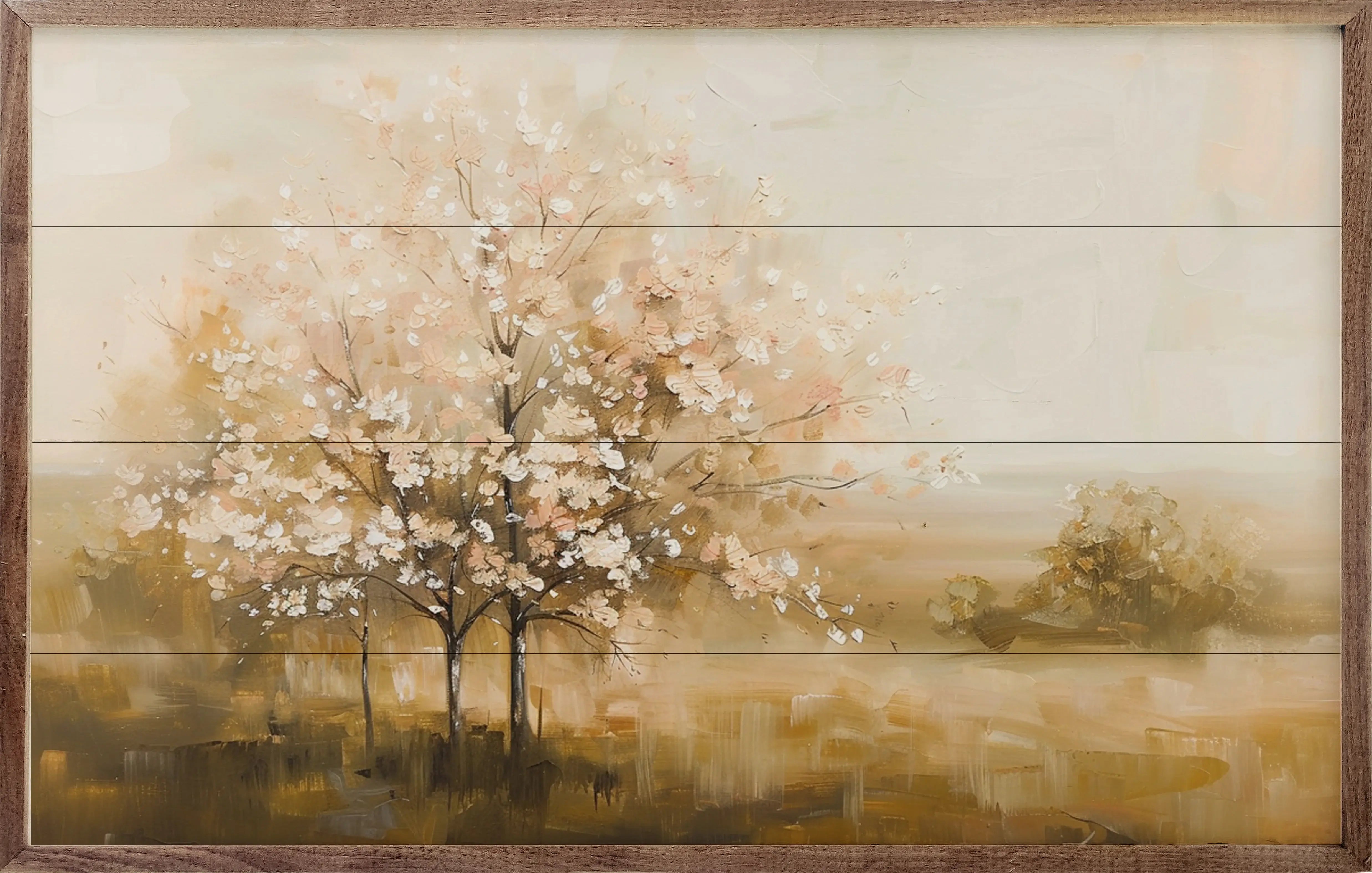 Blossom Tree Wood Framed Print