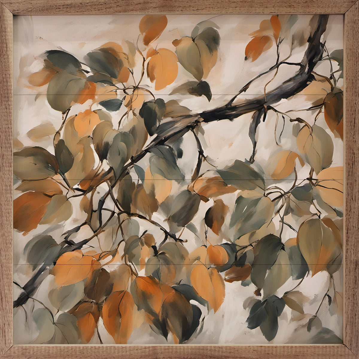 Changing Seasons Wood Framed Print