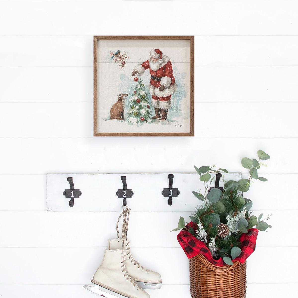 Magical Holidays V Santa Wood Framed Print