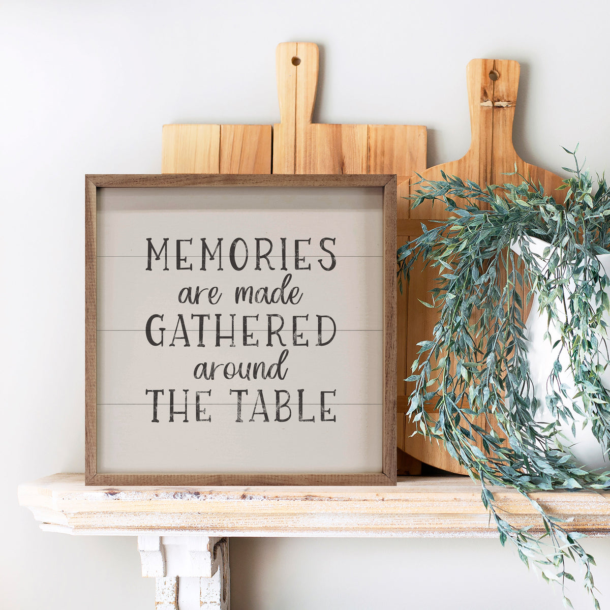 Memories Are Made Wood Framed Print