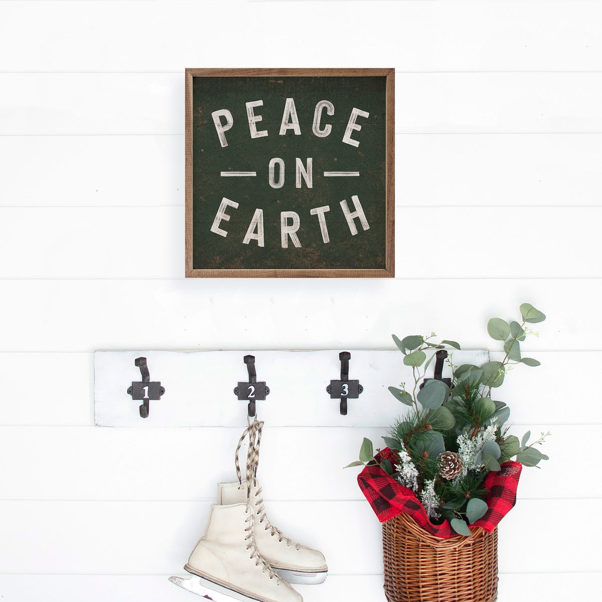 Peace On Earth Framed Print