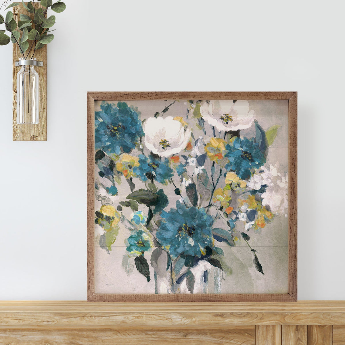 Autumn Jewels By Carol Robinson Wood Framed Print