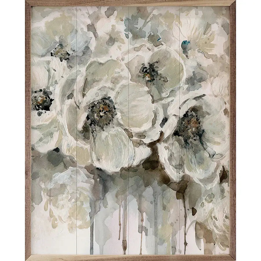 Soft Fragrance Wood Framed Print