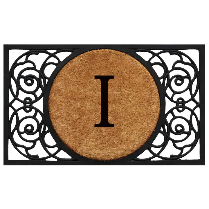 Armada Circle Monogram Doormat
