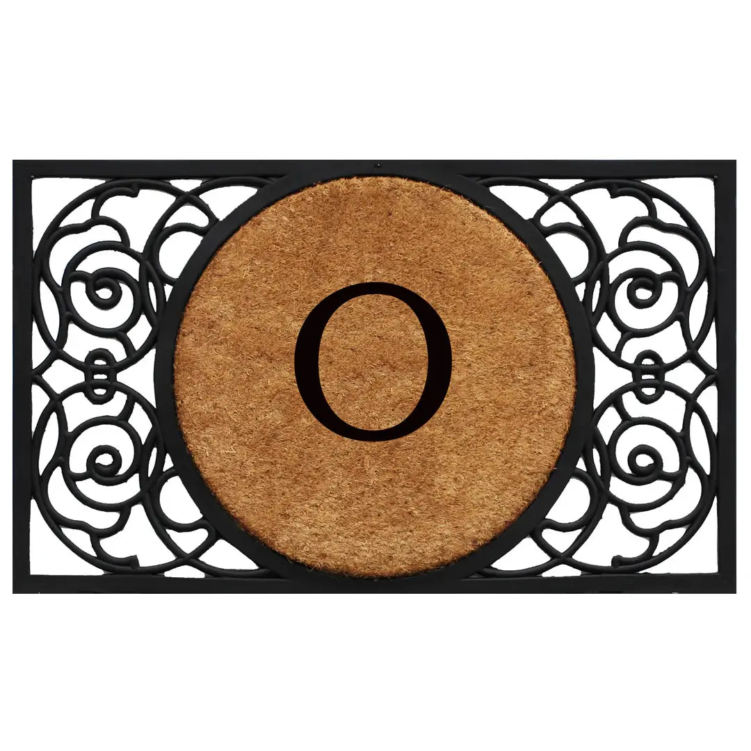 Armada Circle Monogram Doormat