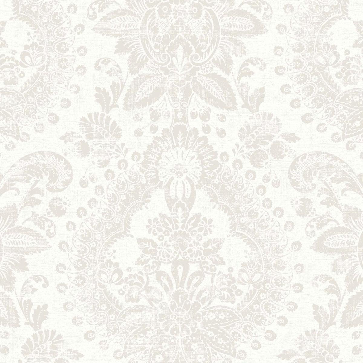 Schumacher Boudoir Medallion Wallpaper