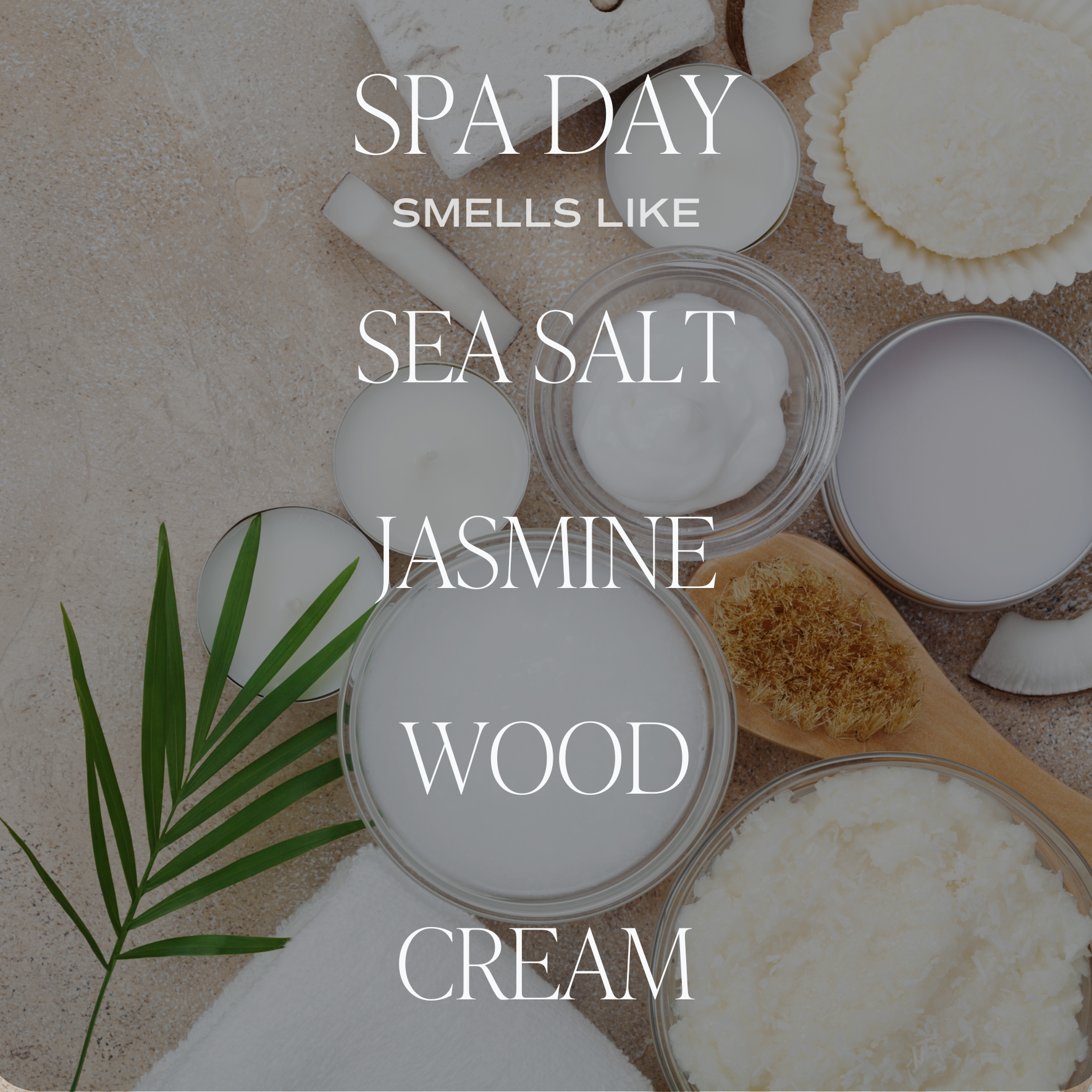 Spa Day Soy Patterned Candle