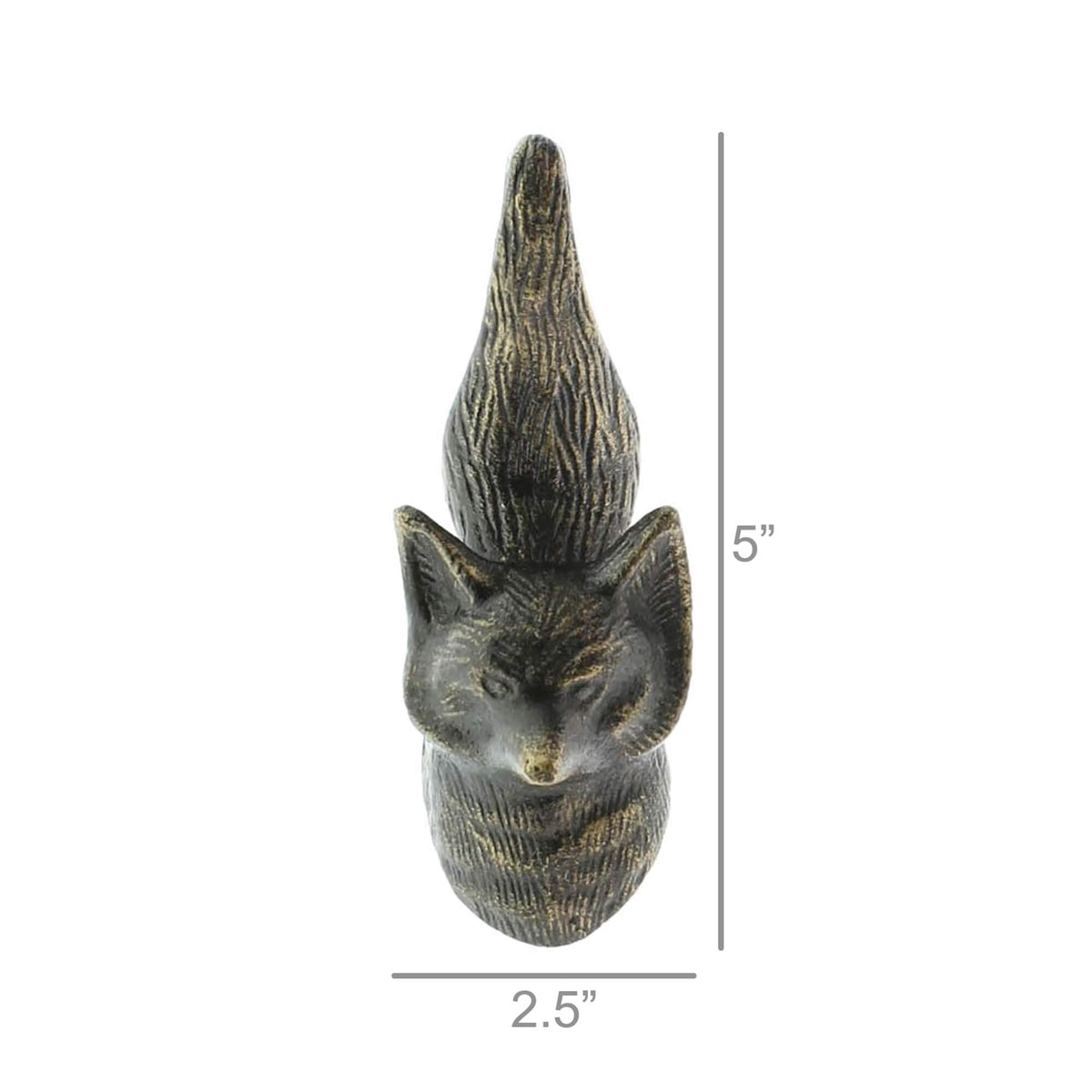 Woodland Fox & Hare Cast Iron Wall Hook