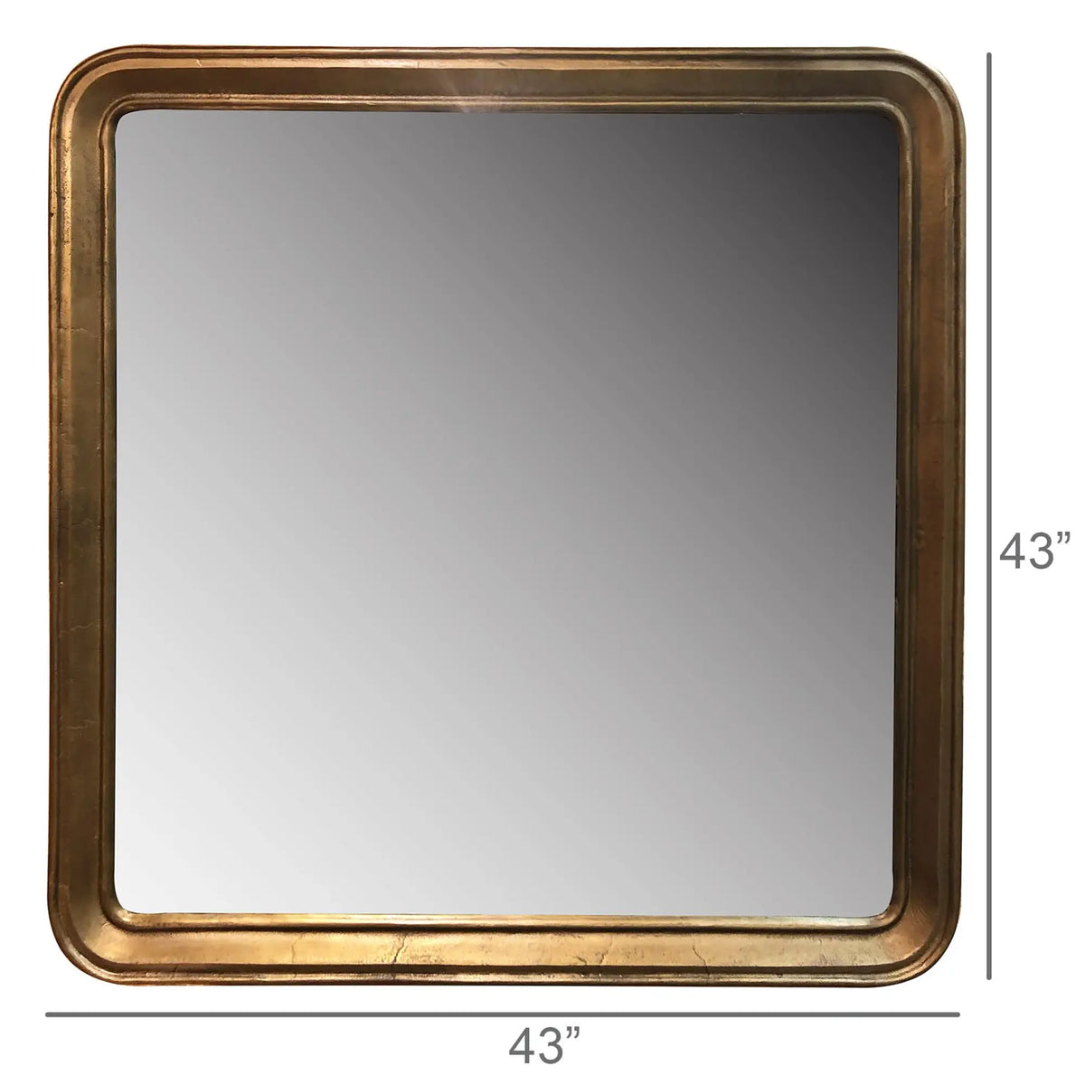Adelaide Brass Mirror