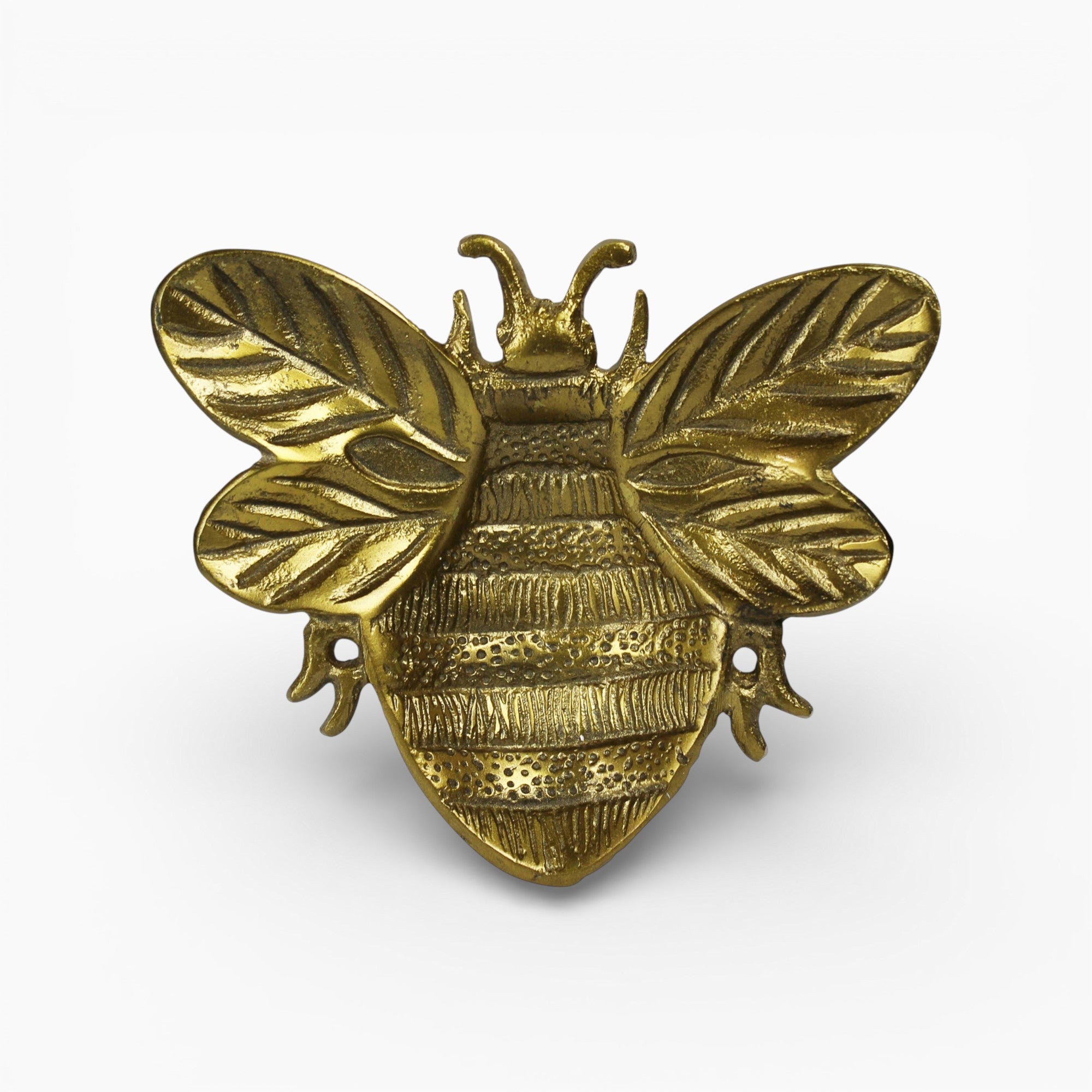Antiqued Gold Bee Tray