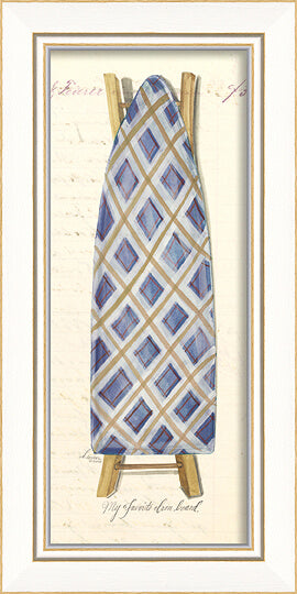 Laundry & Mending Framed Art Print