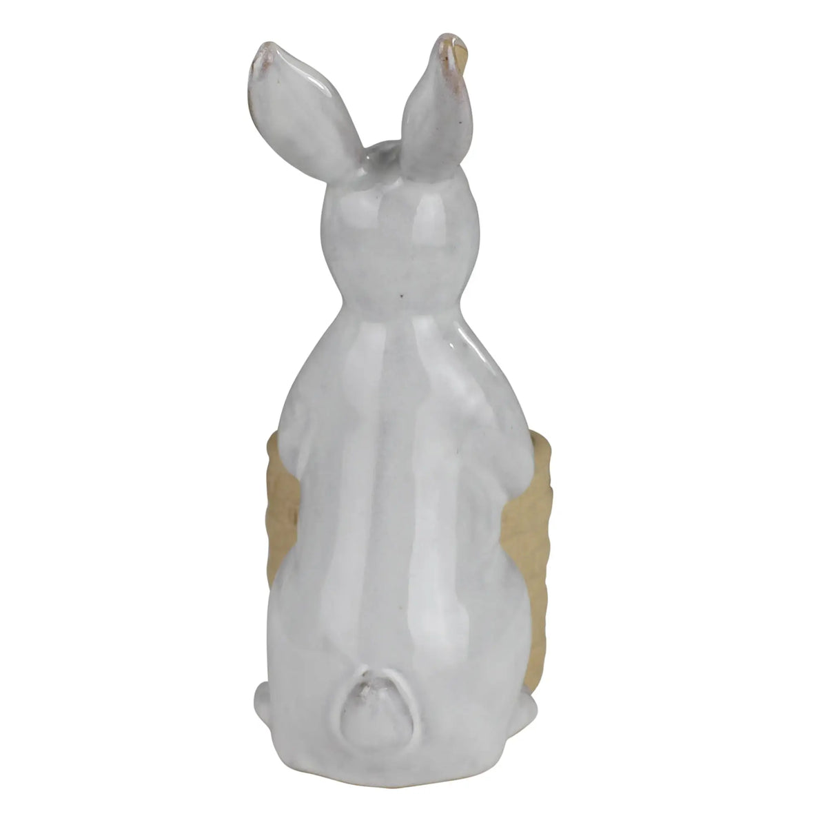 Ceramic Rabbit With Basket