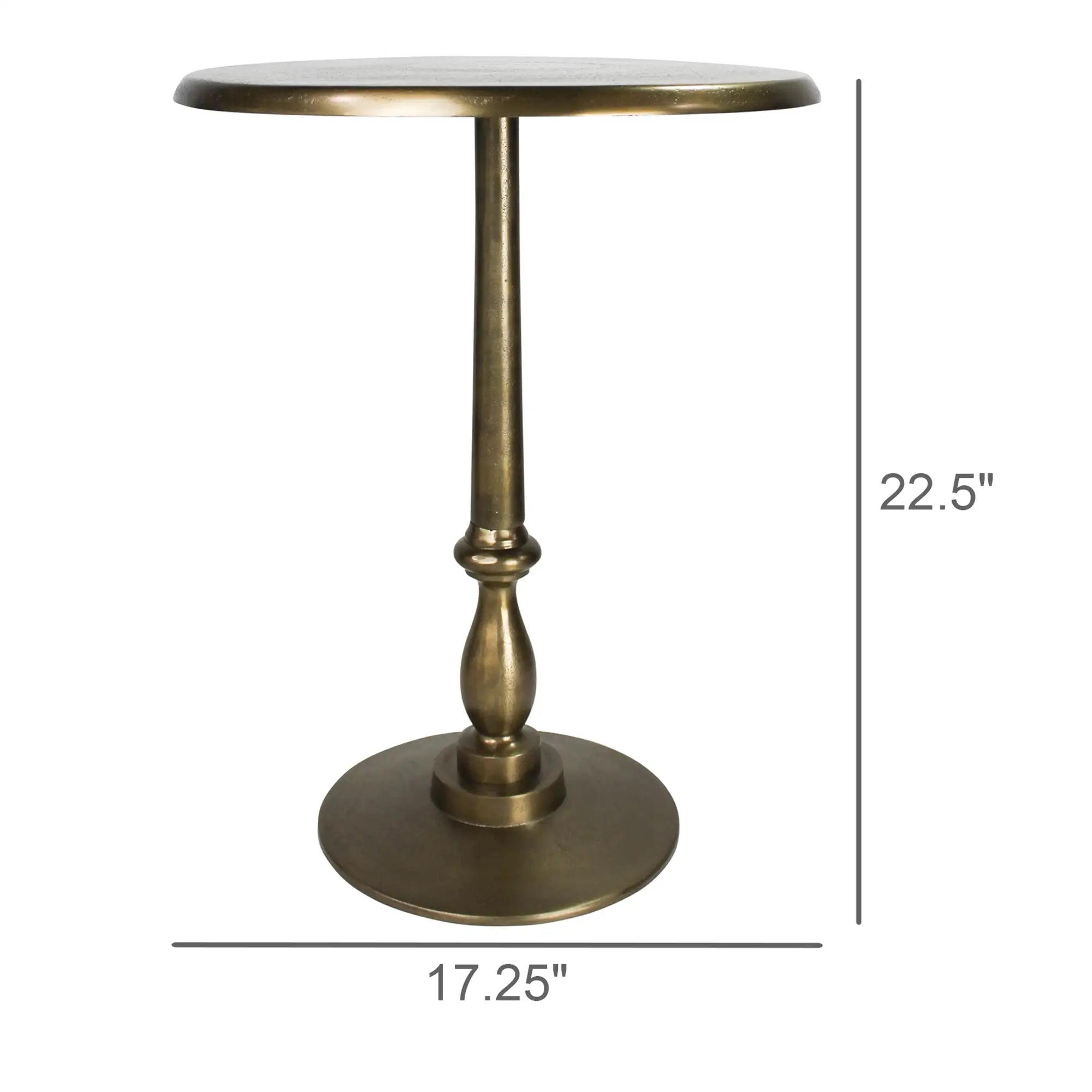 Brass Benton Side Table