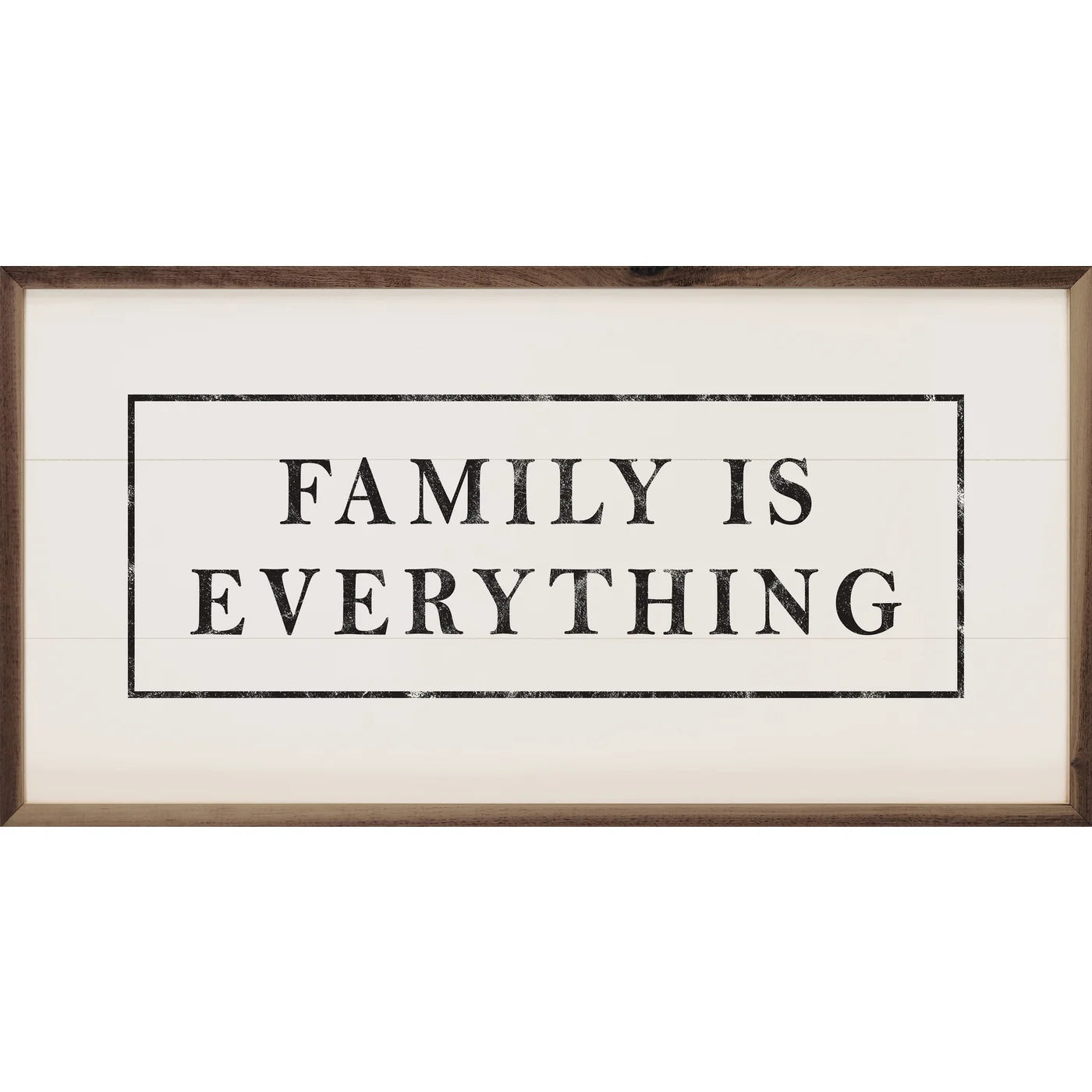 Family Is Everything Wood Framed Print