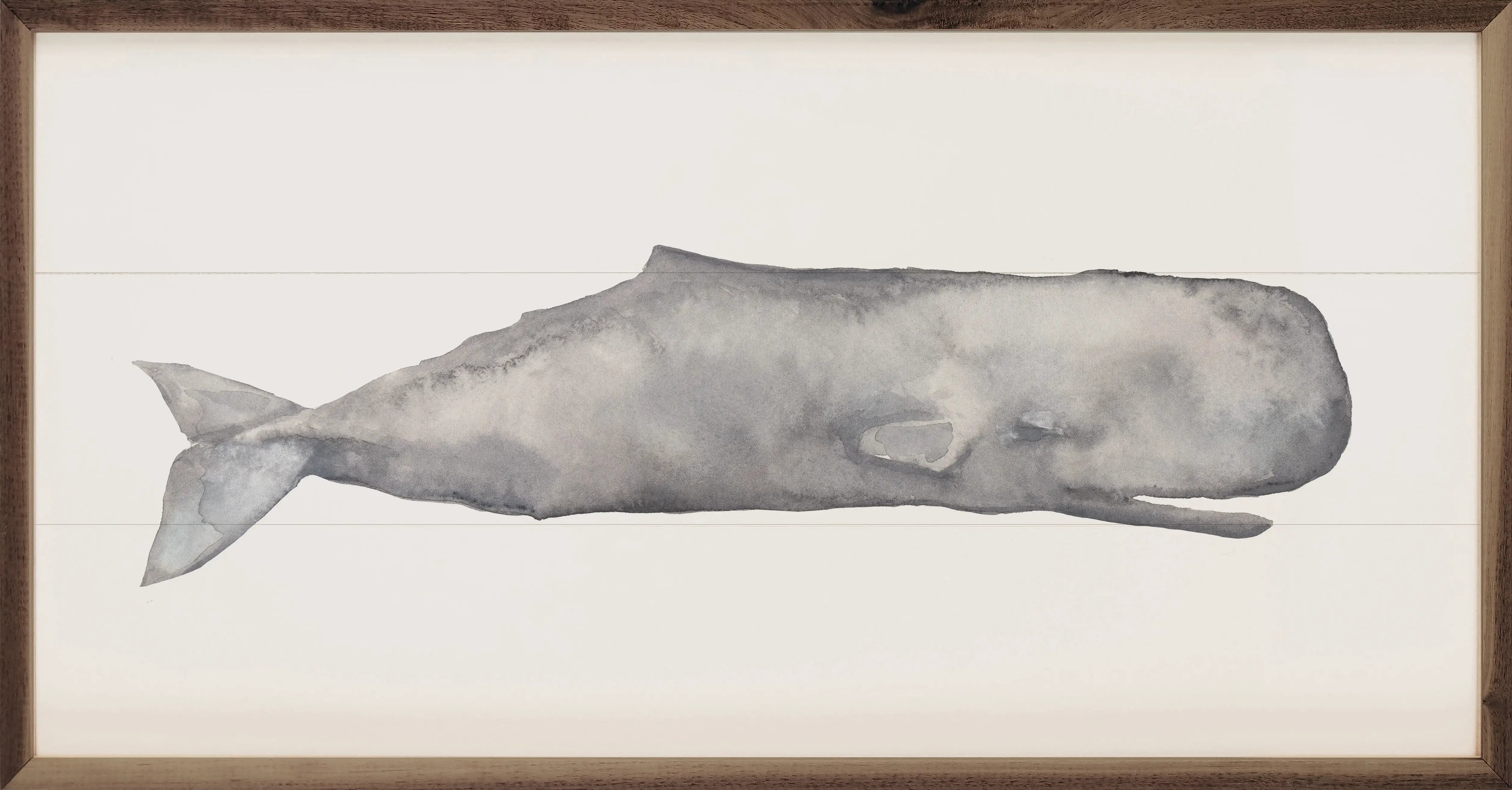 Watercolor Whale Painting