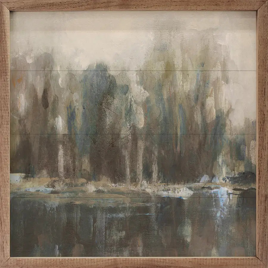 Daily Reflections Wood Framed Print