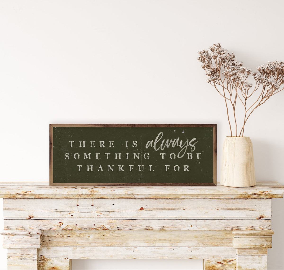 There Is Always Wood Framed Print