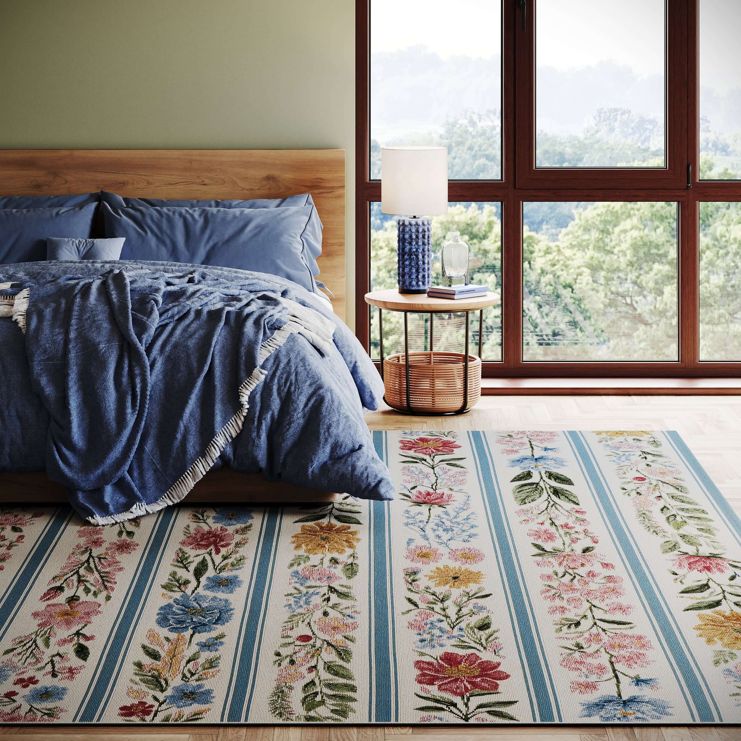 Dash & Albert Arroya Floral Indoor/Outdoor Rug