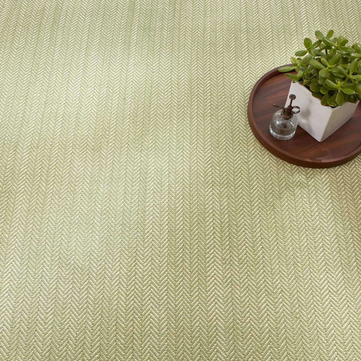 Dash & Albert Herringbone Woven Cotton Rug