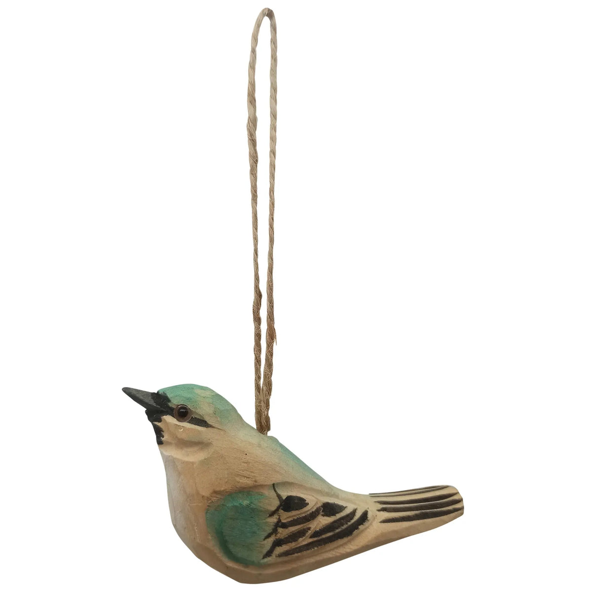 Carved Wood Bird Set