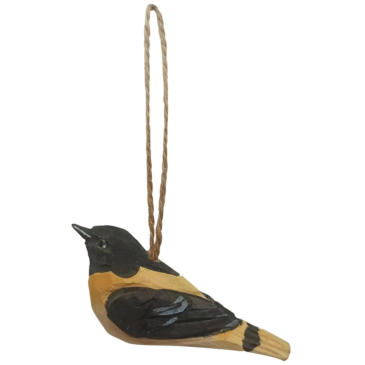 Carved Wood Bird Set