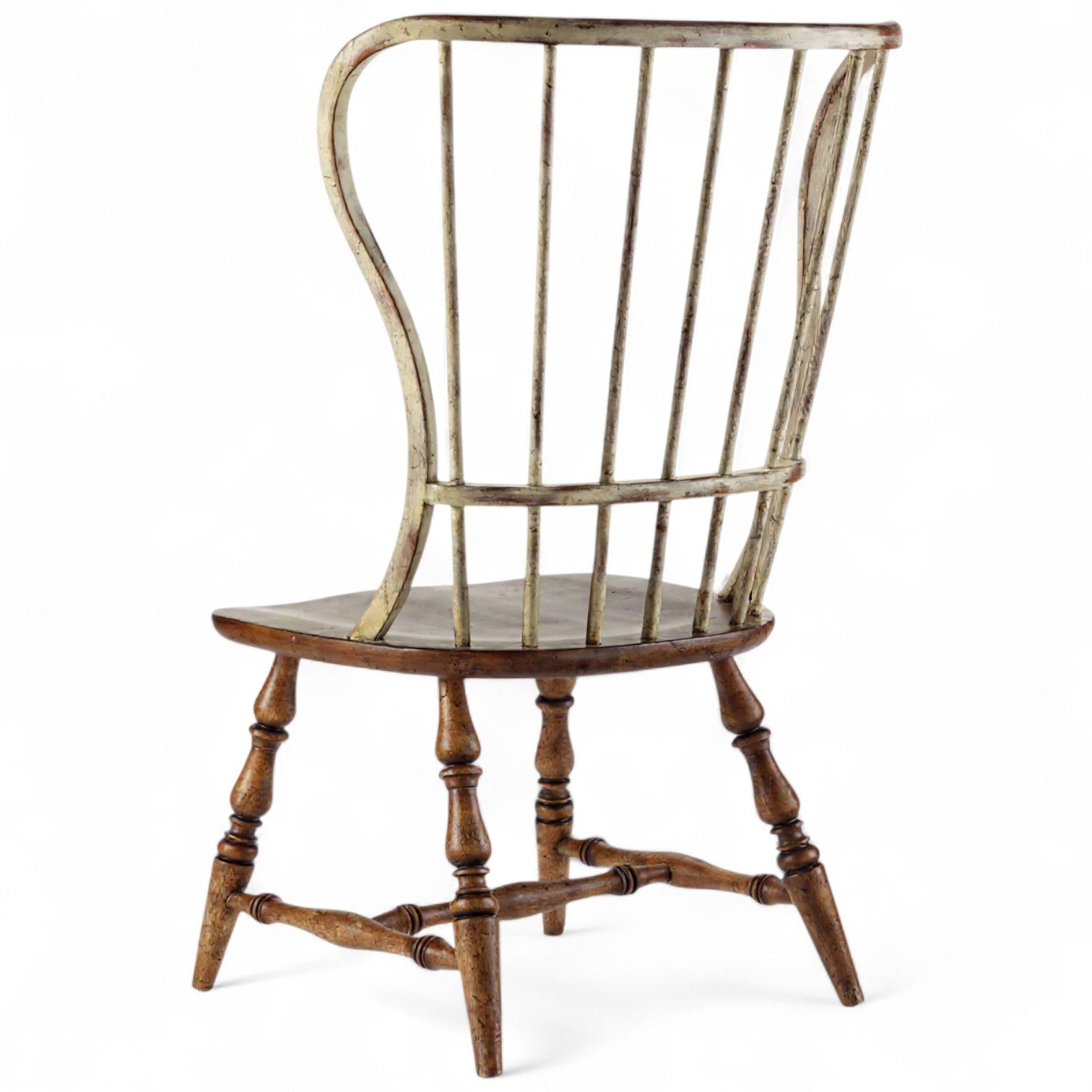 Sanctuary Spindle Back Two Tone Side Chair