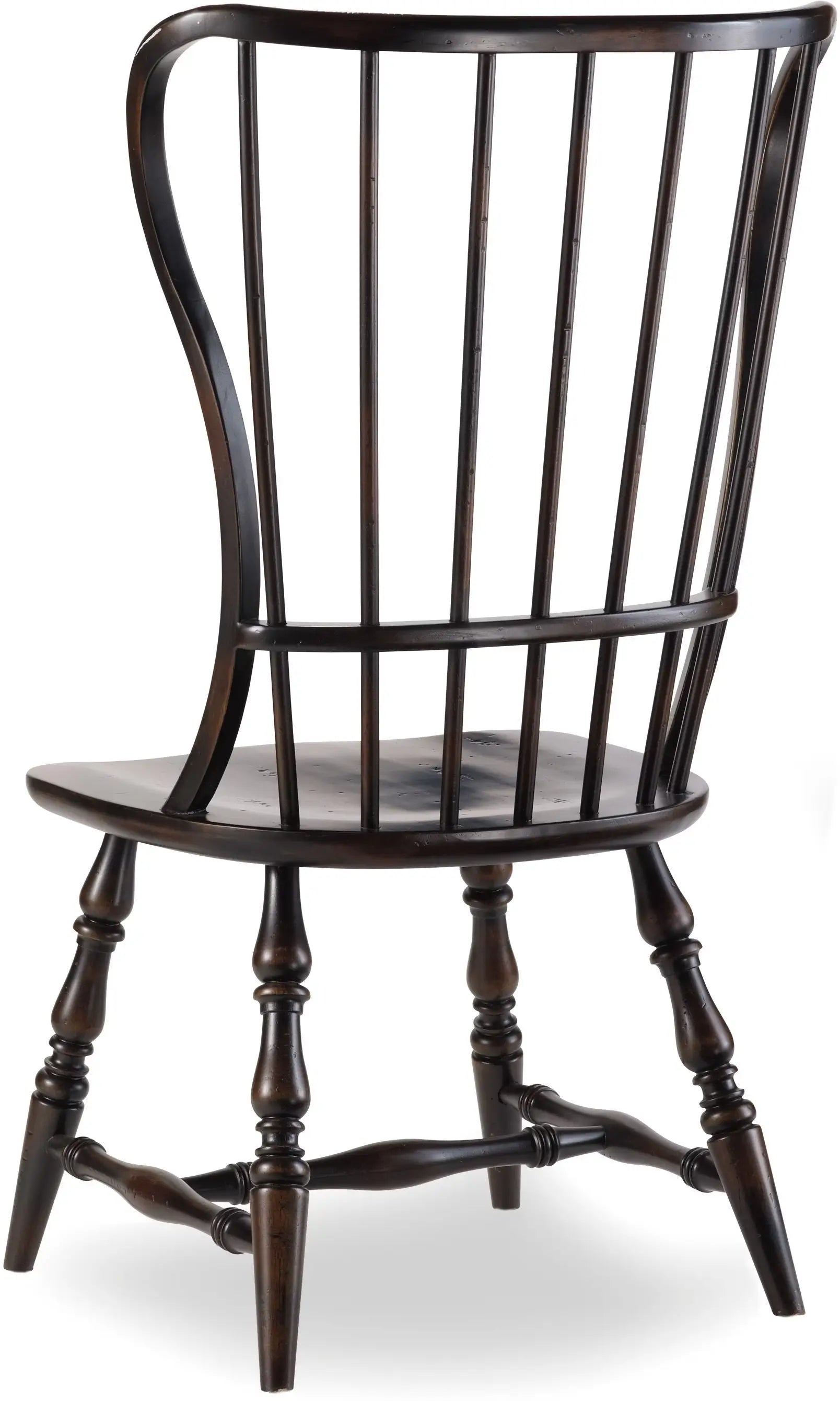 Sanctuary Spindle Back White Side Chair