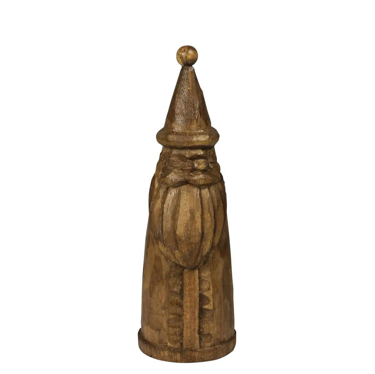 Carved Wood Santa