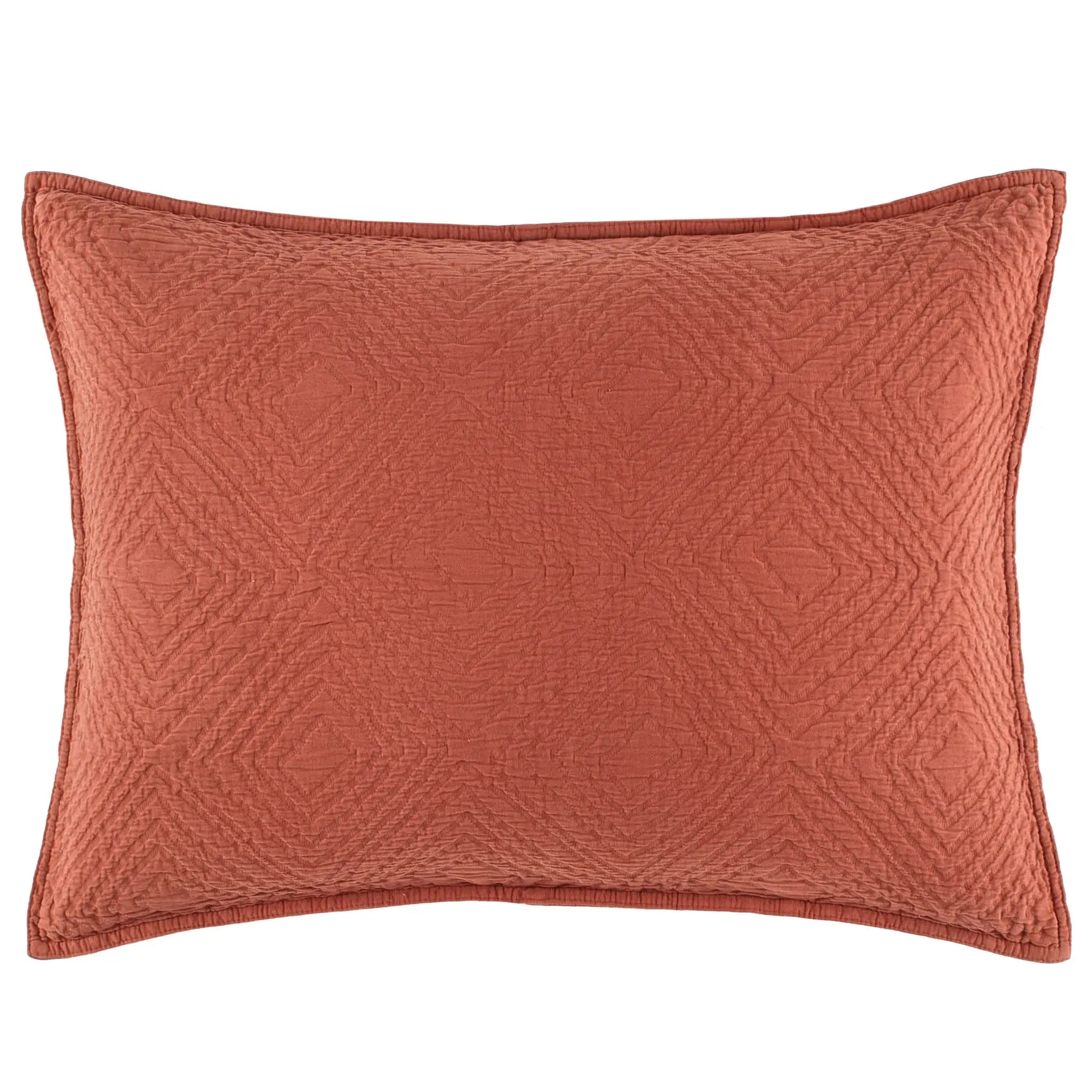 Pine Cone Hill Kerala Matelasse Sham