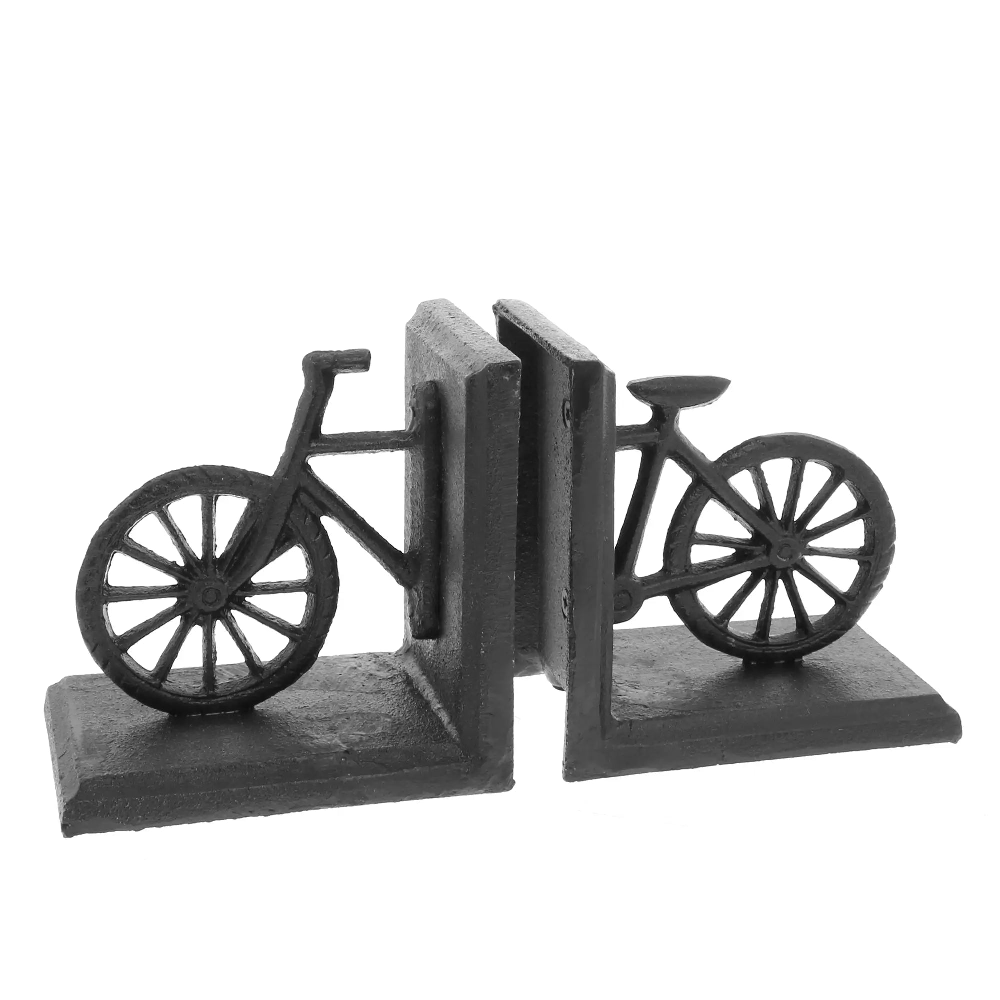 Cast Iron Bicycle Bookends