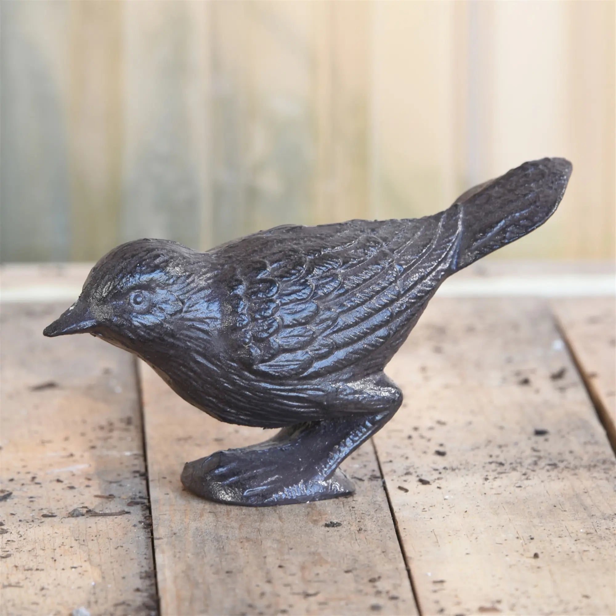 Cast Iron Perched Bird