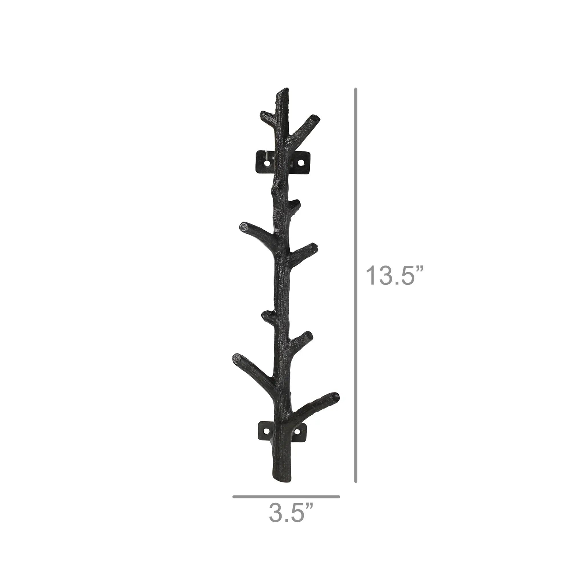 Cast Iron Tree Branch Wall Hook