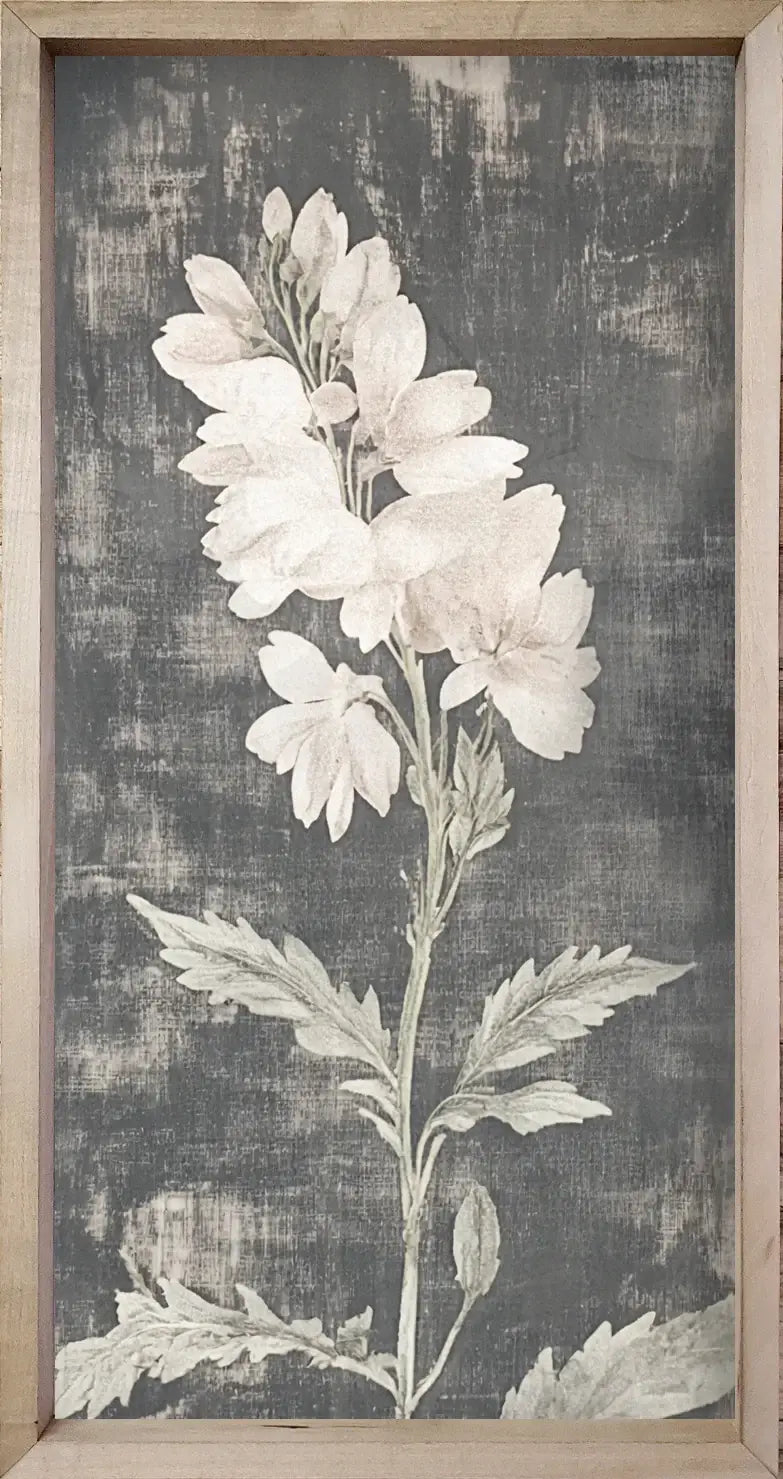 Dark Vintage Botanicals Art Set